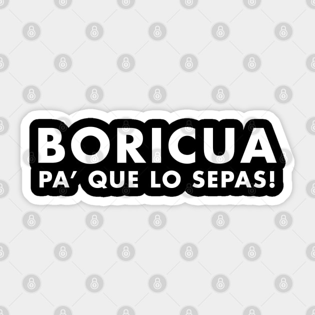 Boricua Sticker by Trippycollage